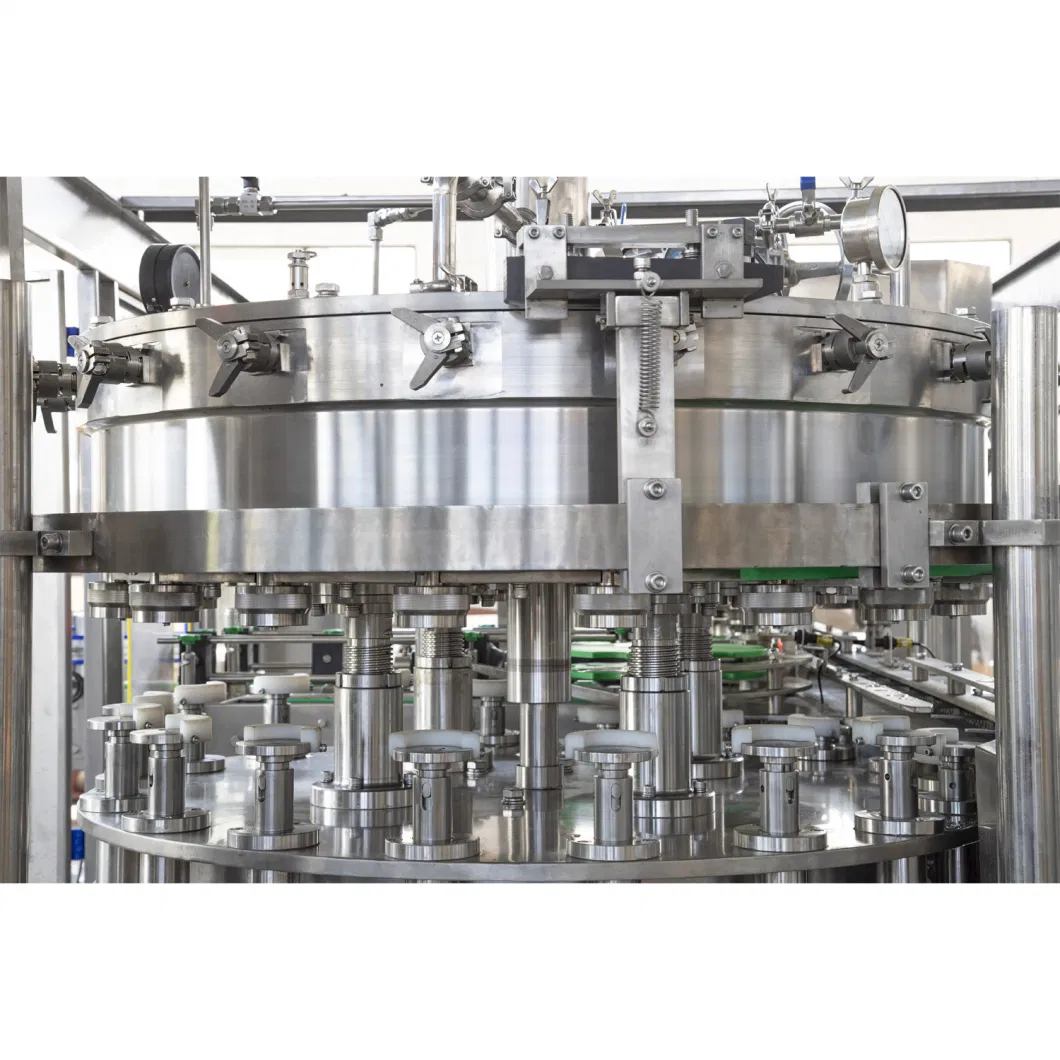 Aluminum Pet Can Energy Juice Carbonated Beverage Canning Filling Sealing Machine (GDF24-6)