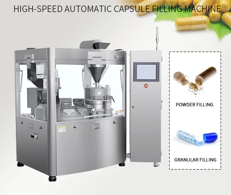 Hanyoo Njp-1200 High Capacity Full Automatic Powder Pellet Hard Capsule Filling Machine