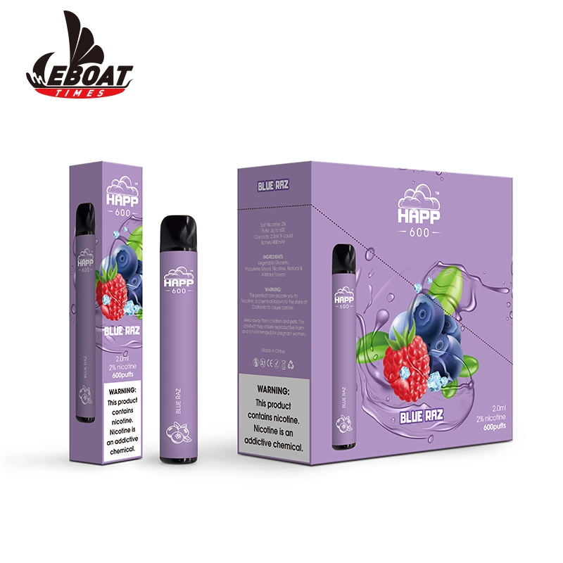 E Cigarettes Elf Disposable Vape Bar 600puffs Pen Tpd