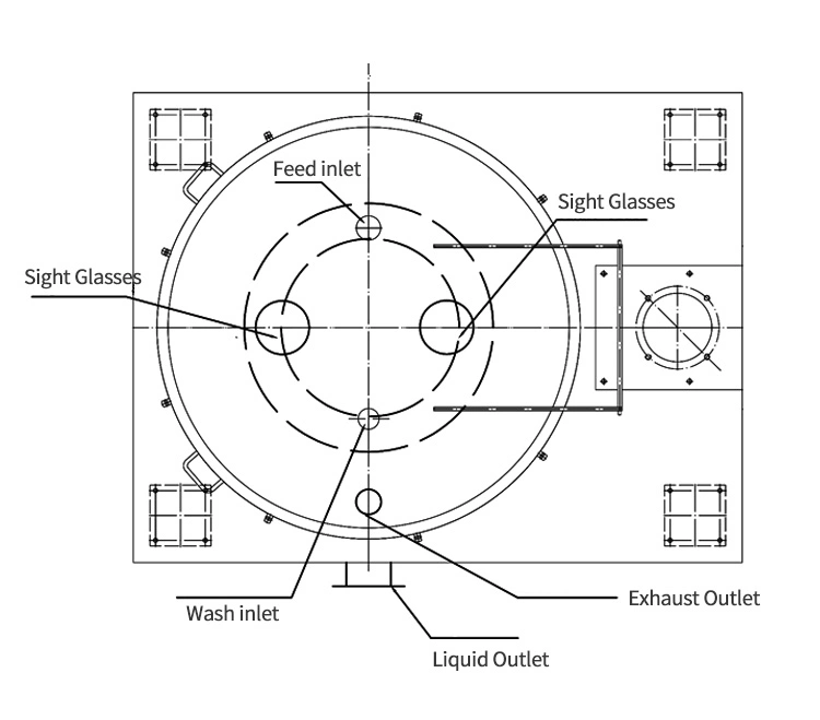 Olive Oil Centrifuge Starch Separator Machine