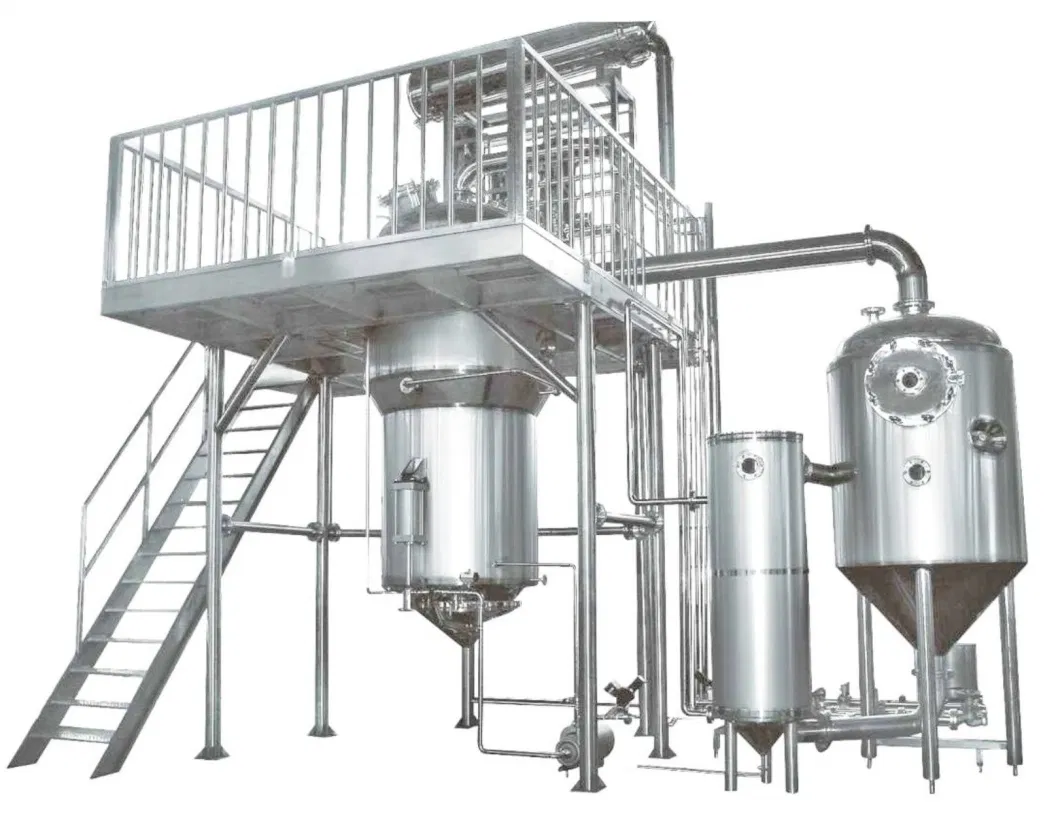 Chinese Herb Plant Extraction Concentration Machine Tea Flower Drink Production Line