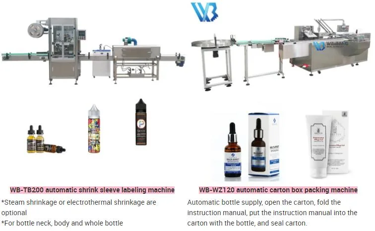 Automatic Glass Plastic Bottle Essential Oil Vape Filling Machine E-Liquid Bottle Filling Machine