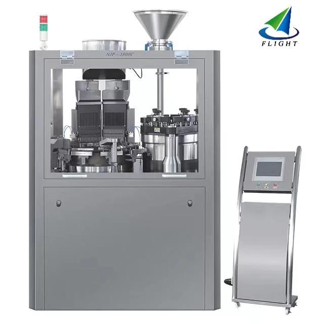 Wholesale Price Njp-3800 Fully Automatic Capsule Filling Machine Western Medicine Capsule Powder Particle Filling Machine Factory Direct Sales