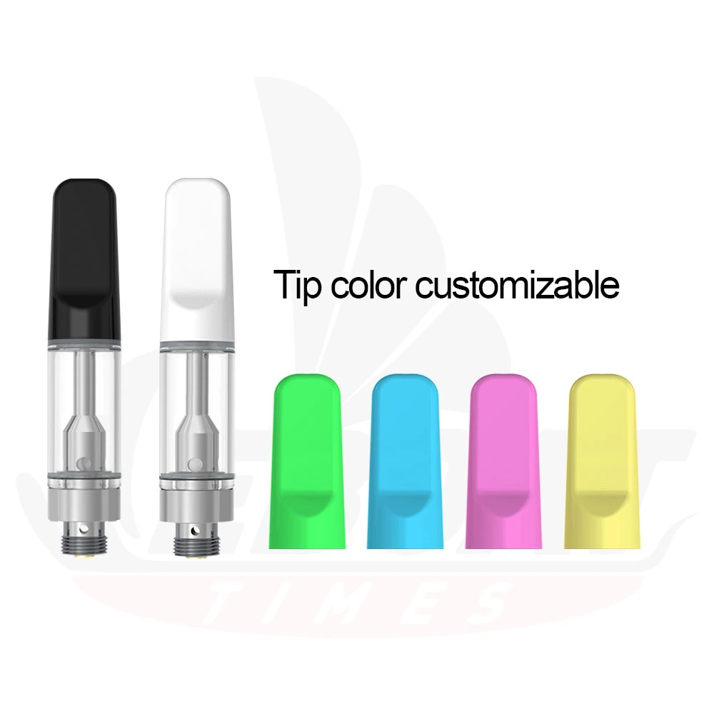 Japan/ Us Hot Sale Disposable California Honey CBN Vape Cartridge Lead Free 1ml Ceramic Coil 510 Thread Vaporizer Pen Atomizer 0.5ml for Thick Distillate Oil