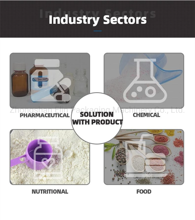 Automatic Food/Medicine/Feed/Chemical Plastic Bottle Filling Machine for Milk Powder/Seasoning/Food Additives/Feed/Raw Materials Filling Production Line