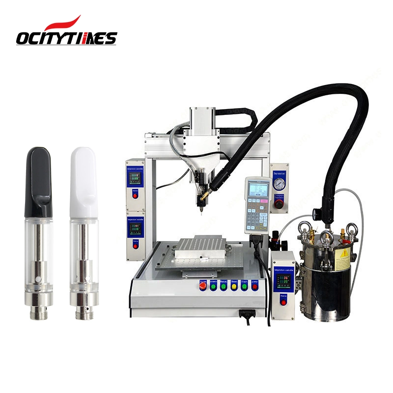 Full Automatic Vape Pen Thick Oil Liier 510 Cartridge Filling Machine