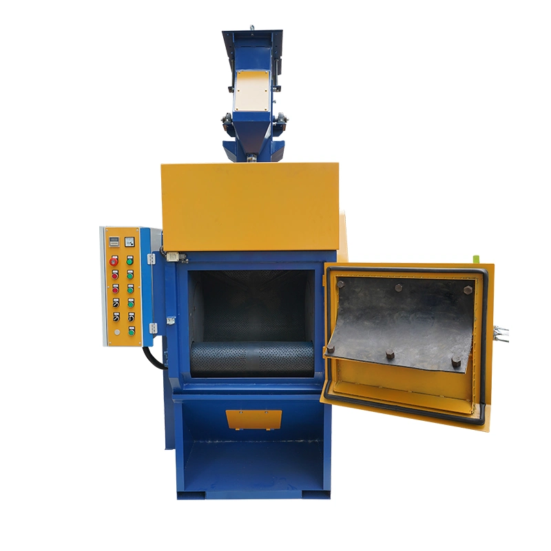 Kf-S4065 Automatic Tumbler Belt Shot Blasting Machine for Small Components