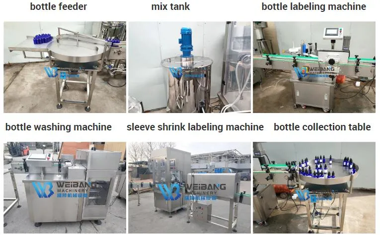 Automatic Glass Plastic Bottle Essential Oil Vape Filling Machine E-Liquid Bottle Filling Machine