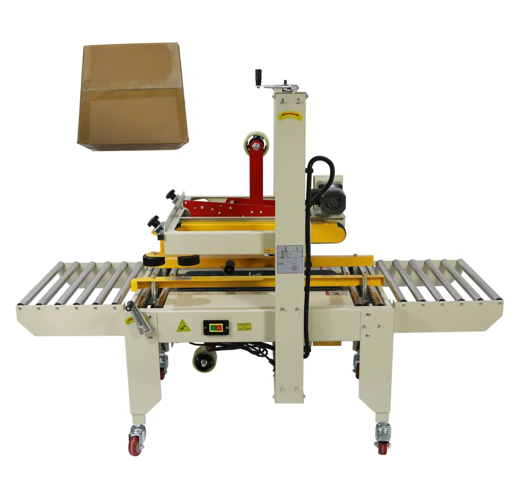 Fxa6050 Automatic Paper Tape Gift Box Four Corners Taping Pasting Machine