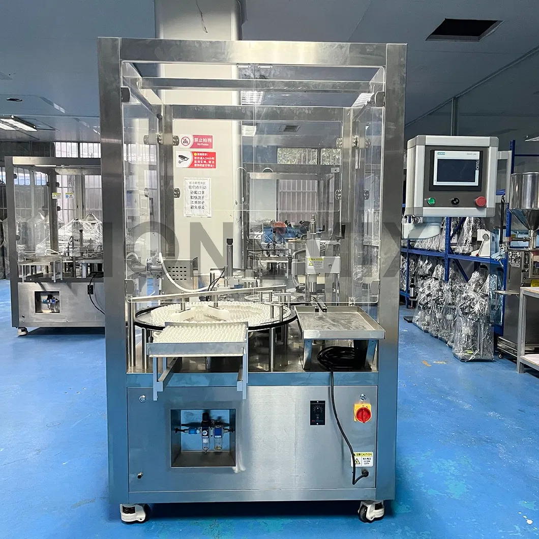 Hone Medicine Mini Glass Vial Filling Machine Small Glass Vial Bottling Machine Glass Bottle Vial Filling Production Line