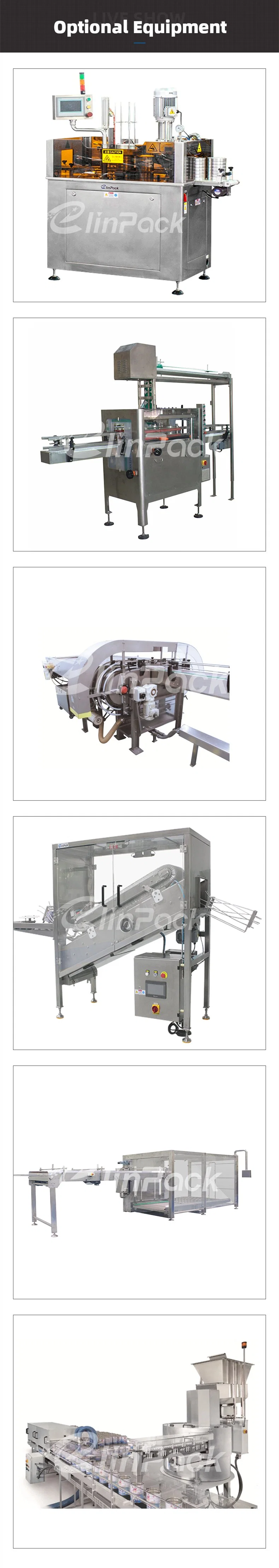 Automatic Food/Medicine/Feed/Chemical Plastic Bottle Filling Machine for Milk Powder/Seasoning/Food Additives/Feed/Raw Materials Filling Production Line