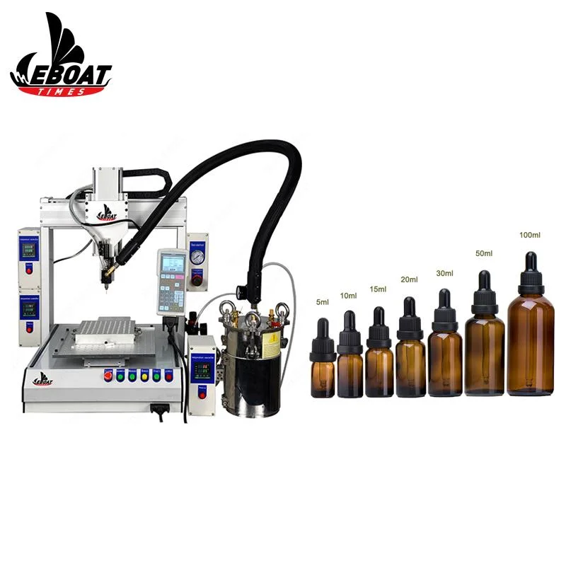 Automatic Oil Vape Filling Machine for Vape Pen Cartridge with Capping