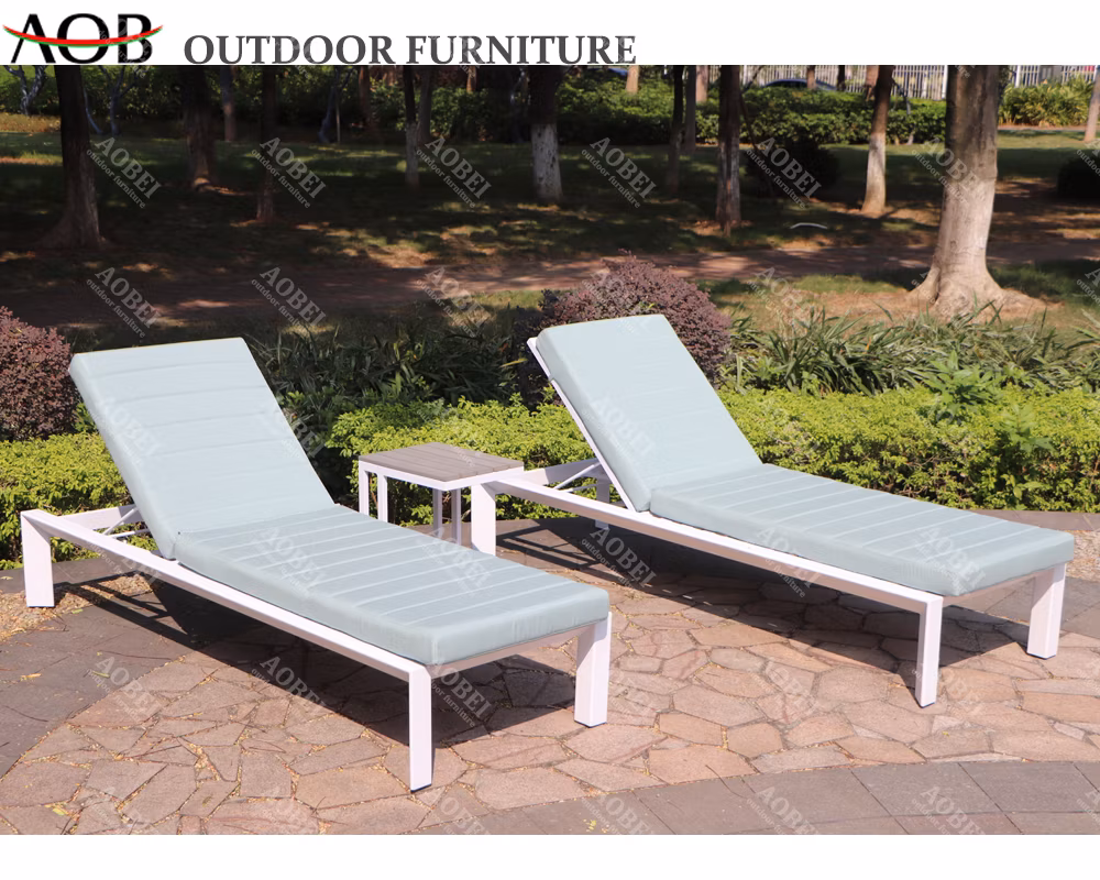 Garden Patio Outdoor Garden Villa Balcony Furniture Sun Lounger Sunbed Chaise Lounge