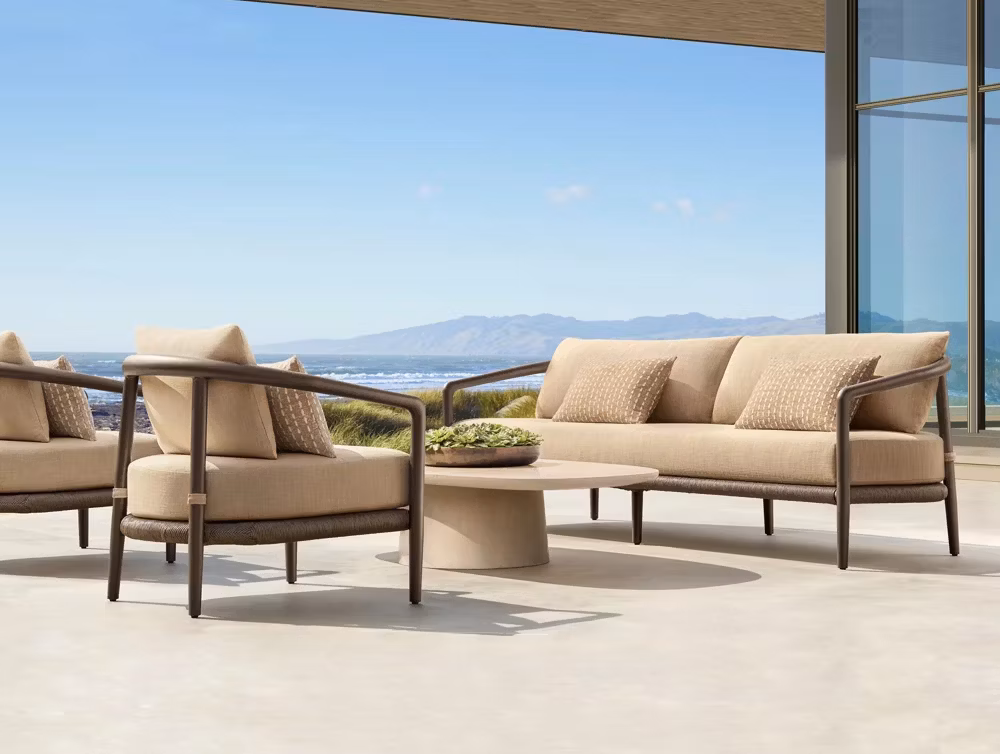 Tg Luxury Modern Design Teak Outdoor Morden Patio Moderne Sofa Resort Hotel Furniture Garden Sofa Sets