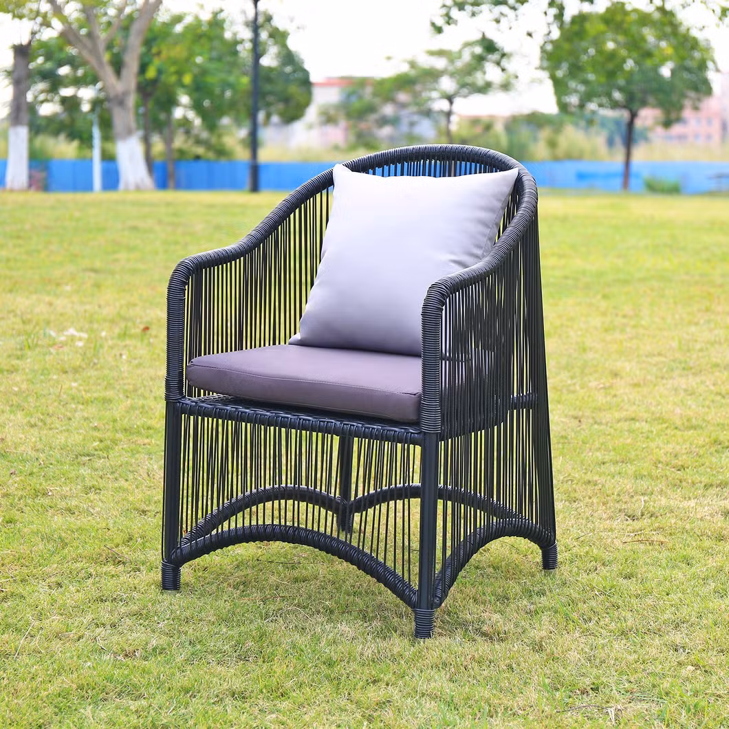 New Style Outdoor Sunroom Patio Garden Furniture Hotel Bistro Home Balcony Rattan Chair