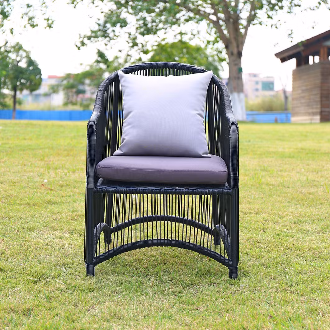 New Style Outdoor Sunroom Patio Garden Furniture Hotel Bistro Home Balcony Rattan Chair