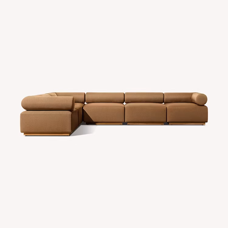 Tg Luxury Modern Design Teak Outdoor Morden Patio Moderne Sofa Resort Hotel Furniture Garden Sofa Sets