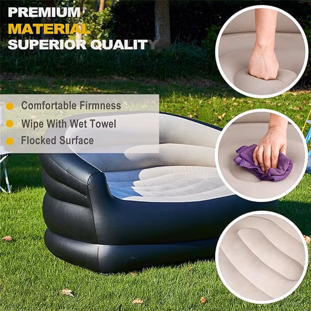 Aitop Air Bed Thickened Inflatable Air Sofa Indoor Outdoor Inflatable Mattress