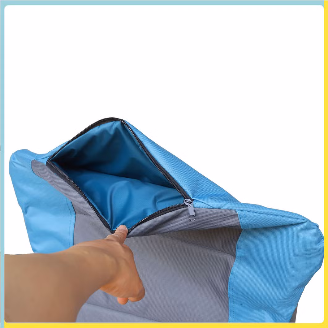 Outdoor Folding Comfortable High Back Chair with Cup Holder