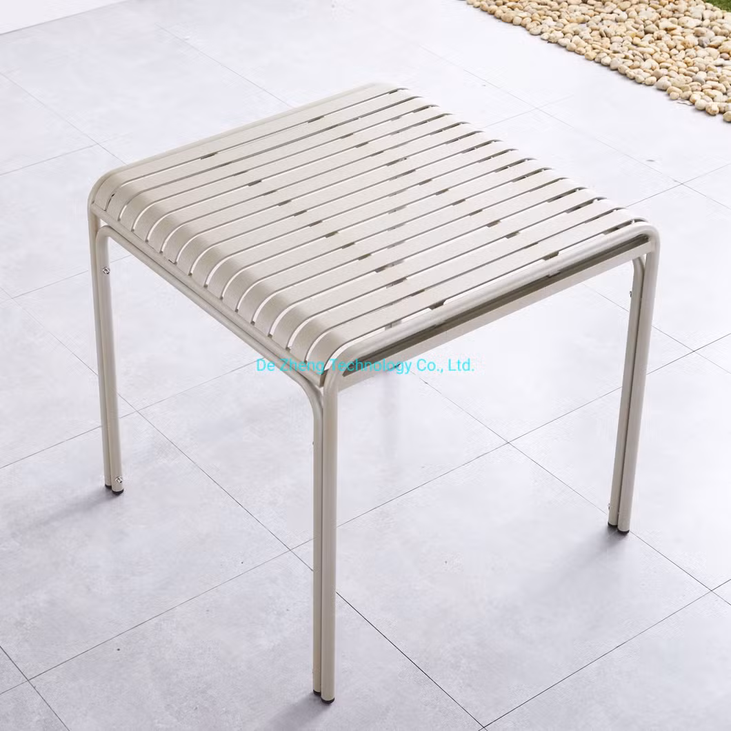 Factory Direct Sale High Quality Cheap Price Aluminum Outdoor Garden Dining Table