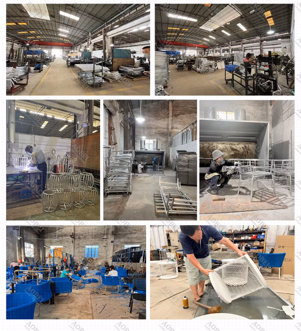 Commercial Grade Quality Outdoor Patio Furniture Teak Wood Rope Bar Furniture Set