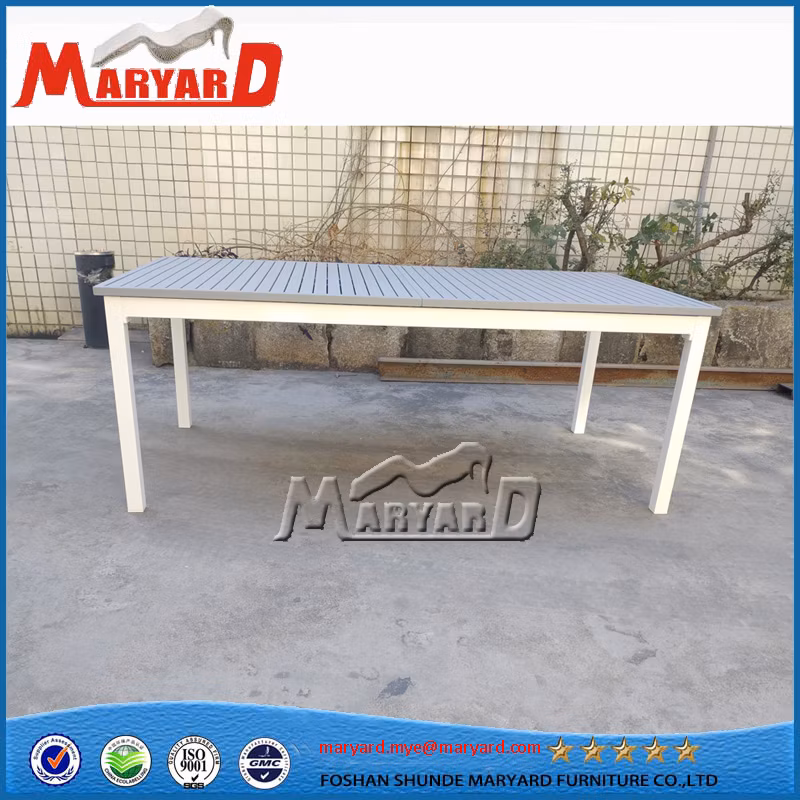Outdoor Garden Furniture Aluminum Extendable Table Extension Table