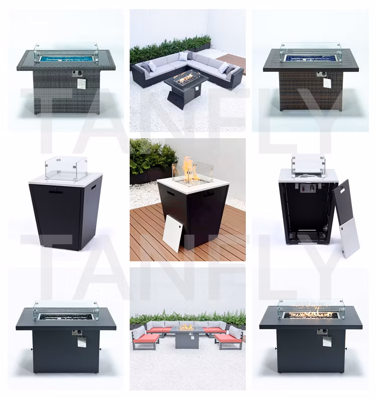 Outdoor Patio Furniture HIPS Plastic Wood Balcony Pub Height Bistro Bar Stool Set with Connect Board