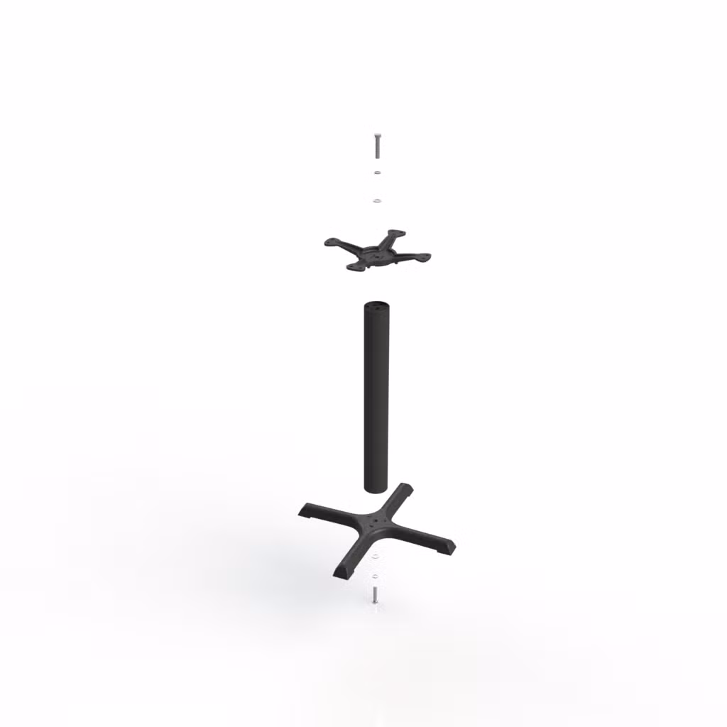 Brand New Modern Style Dining Table Wholesale Table Leg Outdoor Furniture Metal Restaurant Table