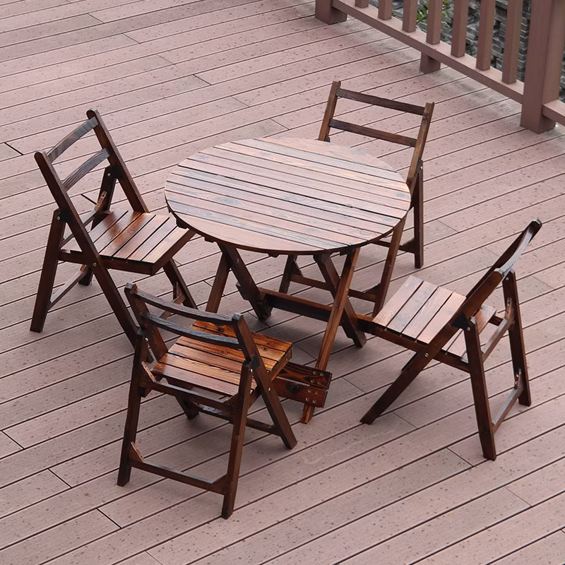 Portable Aluminum Furniture Patio Garden Table Foldable Metal Camping Table BBQ Picnic Outdoor Folding Table and Chairs Set
