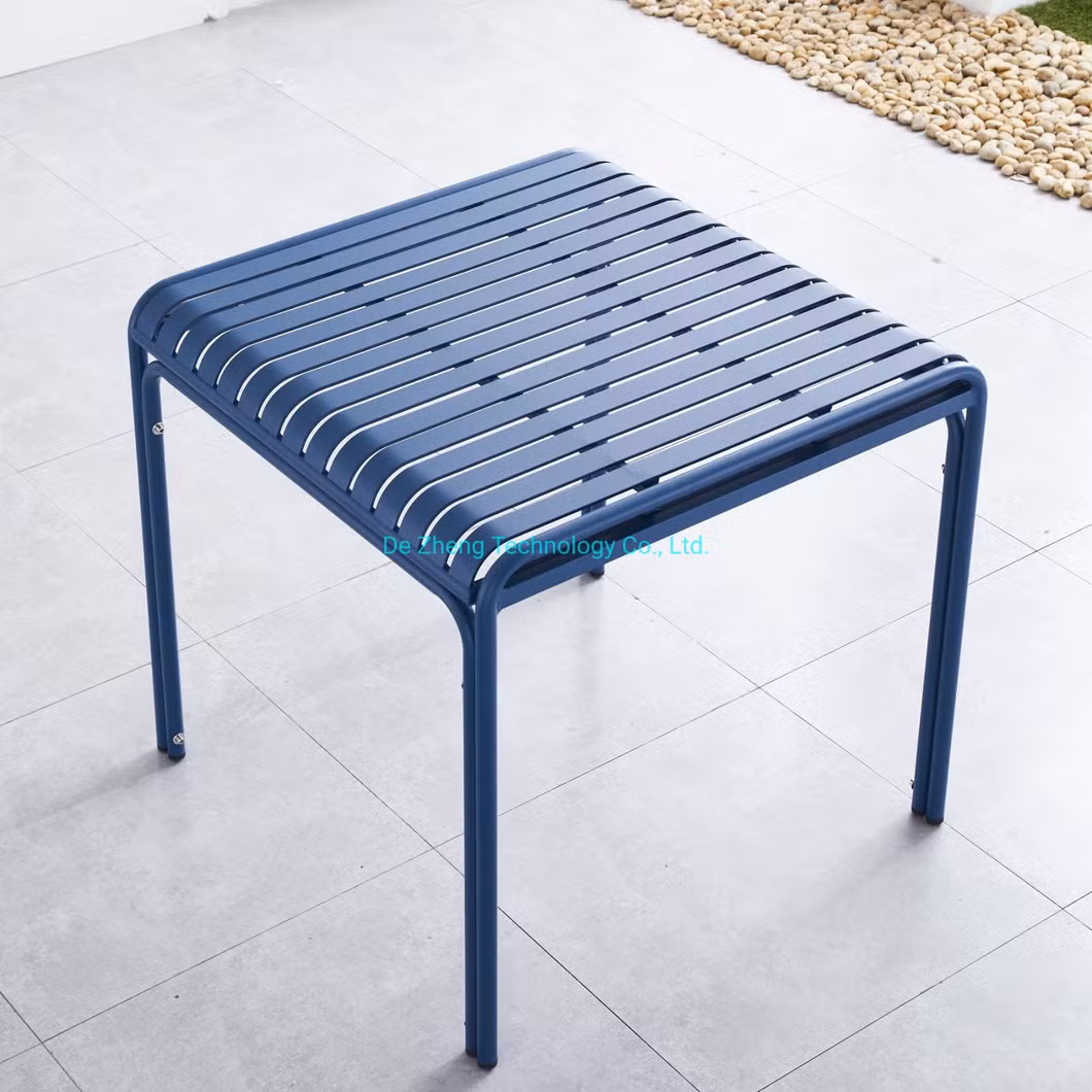 Factory Direct Sale High Quality Cheap Price Aluminum Outdoor Garden Dining Table