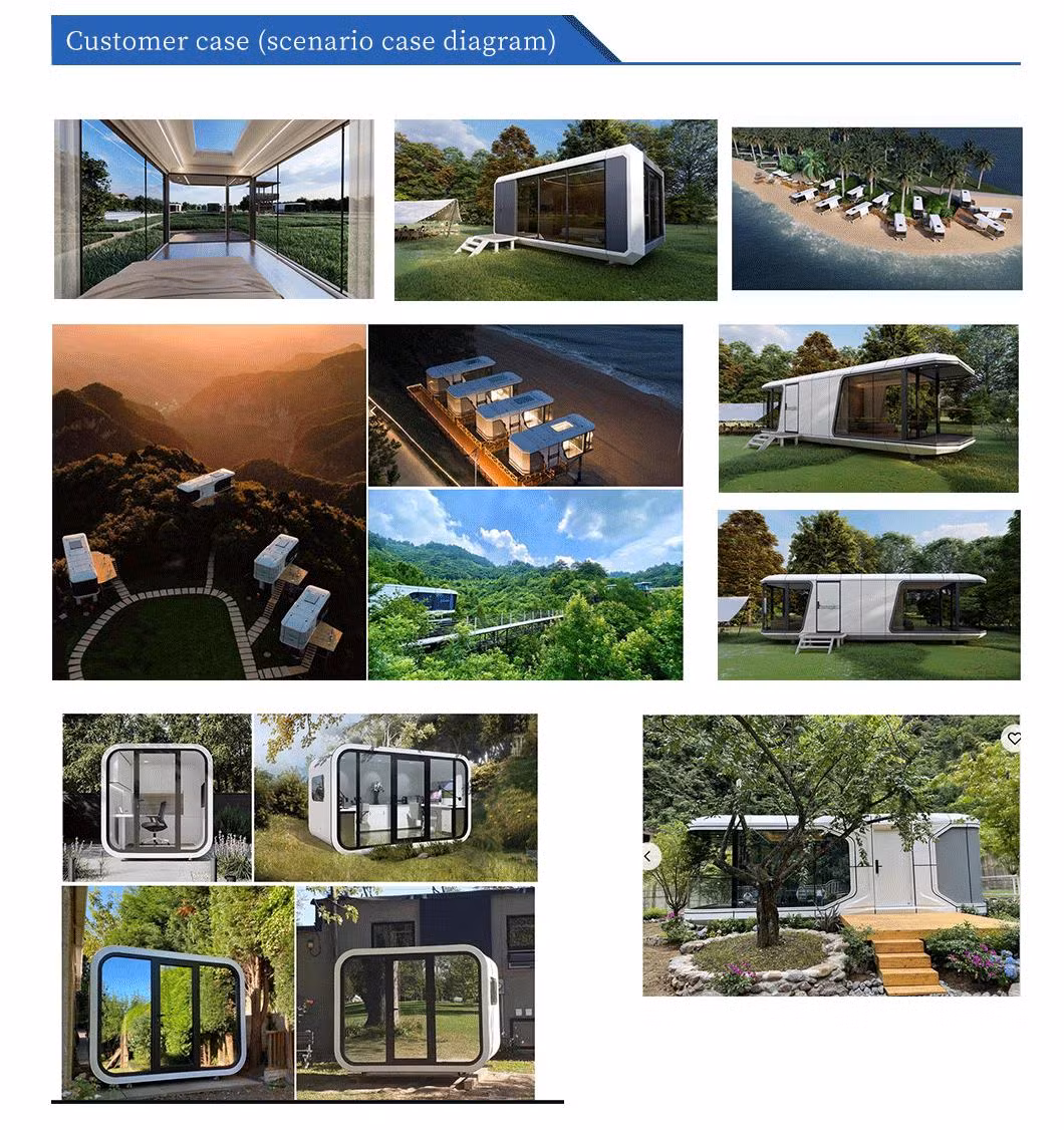 Professional Prefabricated Silent Privacy Movable Sleeping Pods Telephone Small Soundproof Room