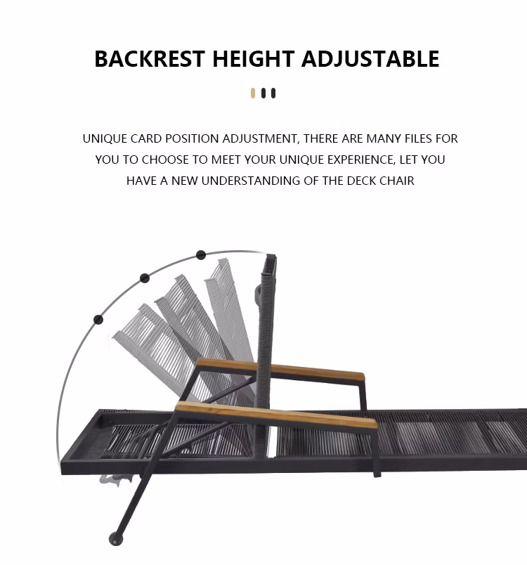 Garden Sun Lounger Poolside Cheap Mesh Sun Bed Day Bed Pool Chaise Lounge Outdoor Furniture