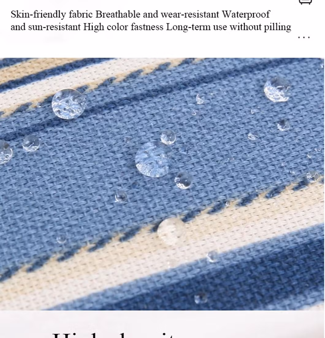 Luxury Outdoor Waterproof Solid Wood Rope Furniture Set Garden Patio Patio Teak Dining Tables and Chairs