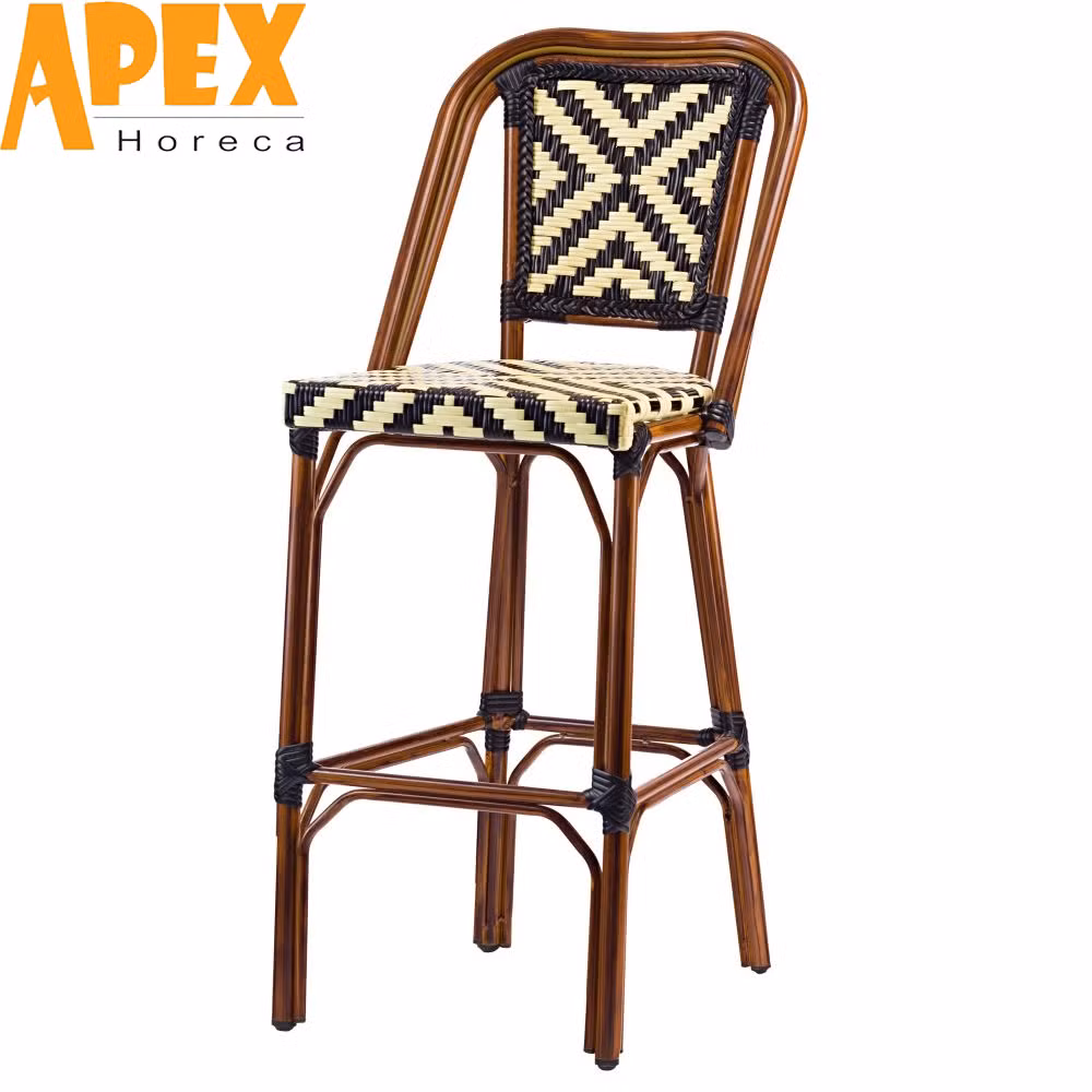 Chinese Home Furniture Modern High Bar Stool Outdoor Garden Dining Chair