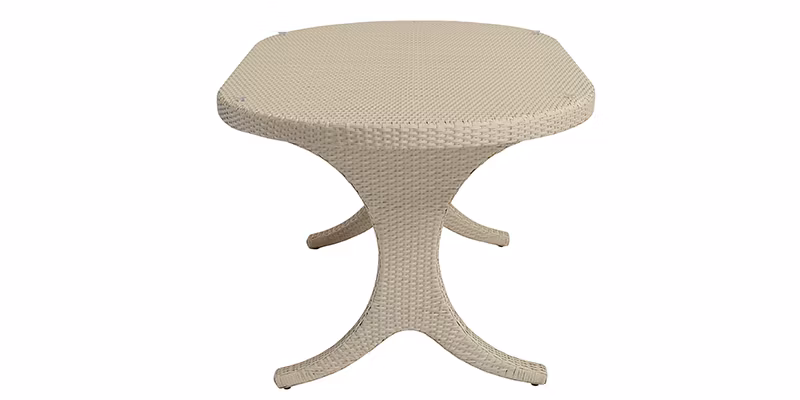 Garden Backyard Dining Outdoor Furniture Aluminum Wicker Rattan Table and Chair Set