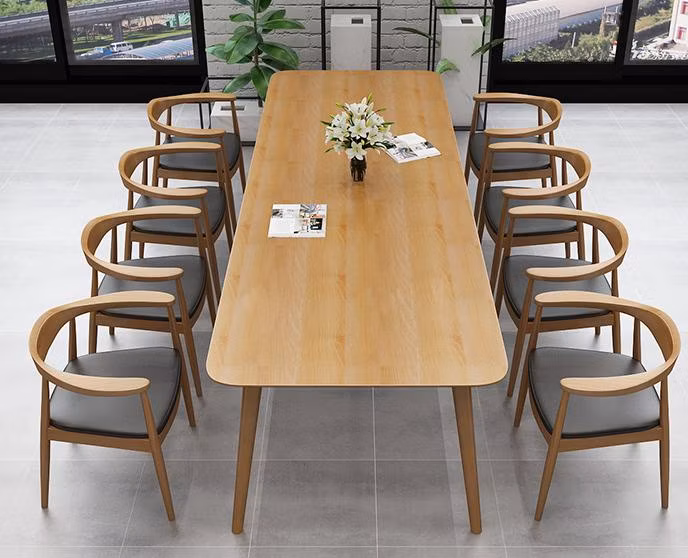 Outdoor Wedding Banquet Home Furniture Dining Room Dining Chair Comfortable Padded Coffee Bistro Bar Wood Chair
