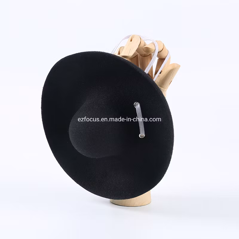 Black Color Pet Hat Dog Cowboy Hat Pet Cat Dog Cowboy Costume Hat Pet Head Accessories for Outdoor, Halloween Costume, Cosplay, Dog Show Wbb12623