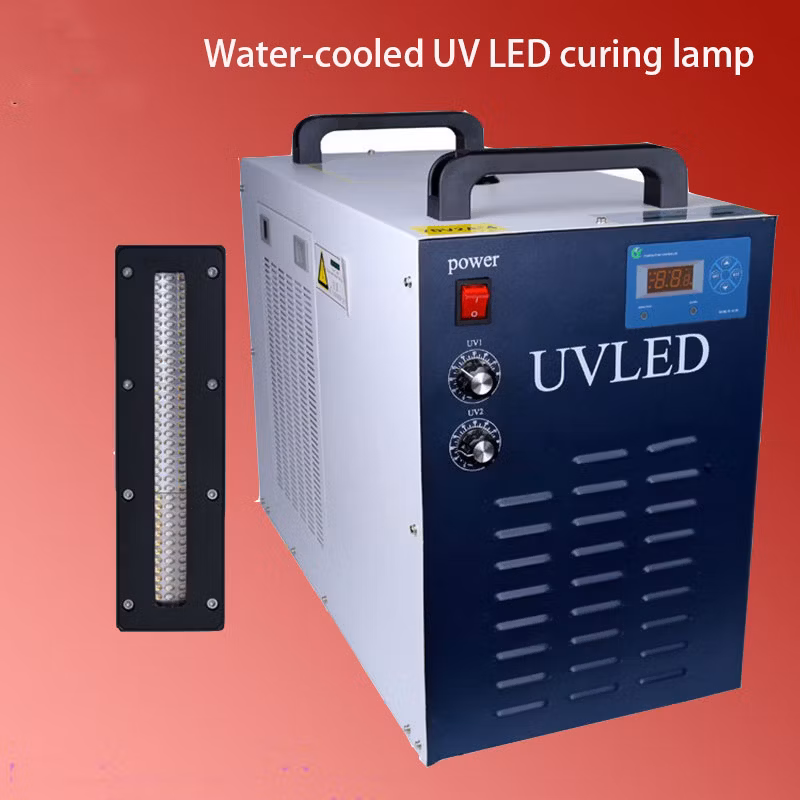 500W LED Portable UV Colloid Curing Lamp Print Head Inkjet Photo Printer Curing 365nm 395nm Printing Industry UV LED Lamp System