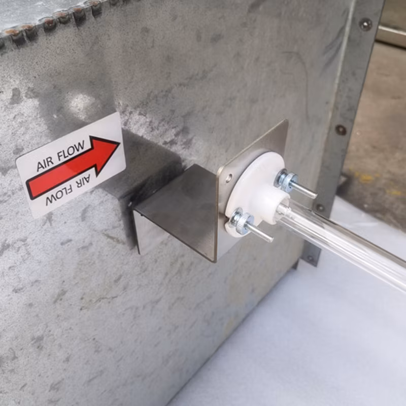 UV-C Germicidal Lamp for HVAC Coils Disinfection