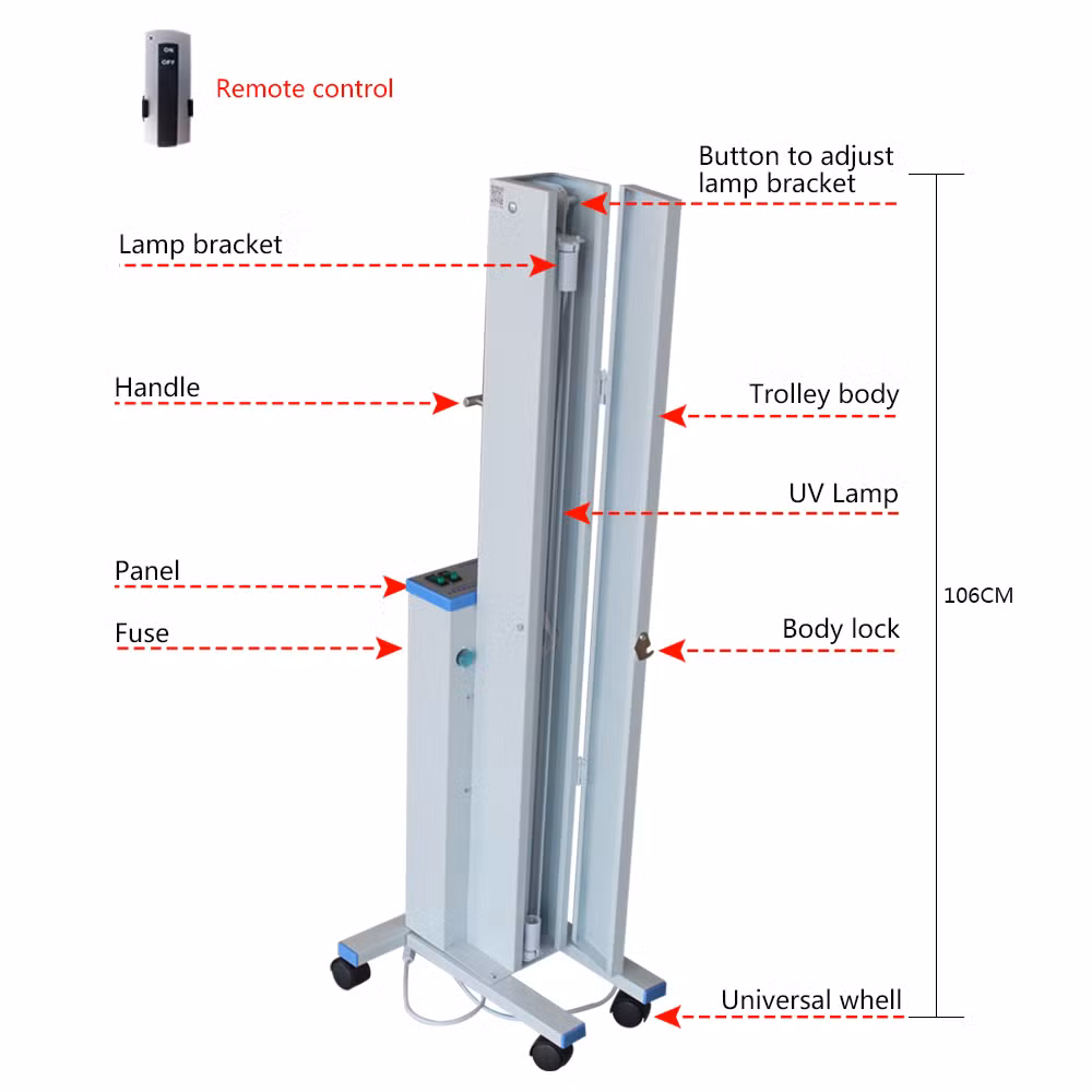 UV Lamp Disinfection Car for Room