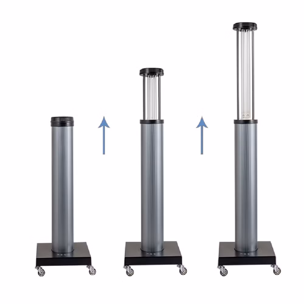 UVC UV Sterilizer Disinfection Purifier LED UV-C Strip Stick Germicidal Light Mini Split Installed Room Air Conditioner Unit AC Aircon Cooling