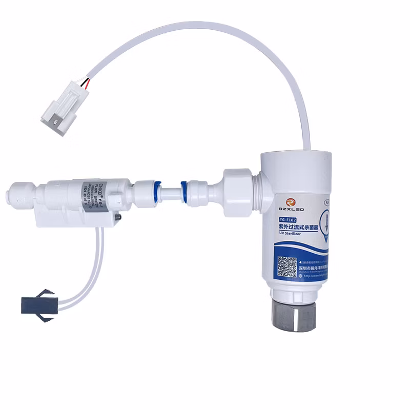 Flow Water 12V/24V 8W UVC LED Modules Dynamic Water Sterilizer Water Disinfection 255nm 265nm 275nm SMD UV LED Module