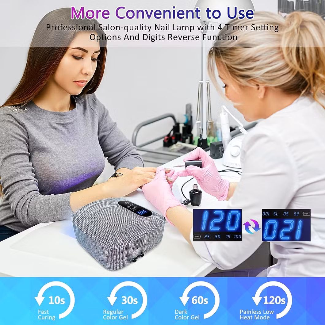 Hot Sales UV LED Light Nail Dryer Rechargeable UV LED Nail Lamp