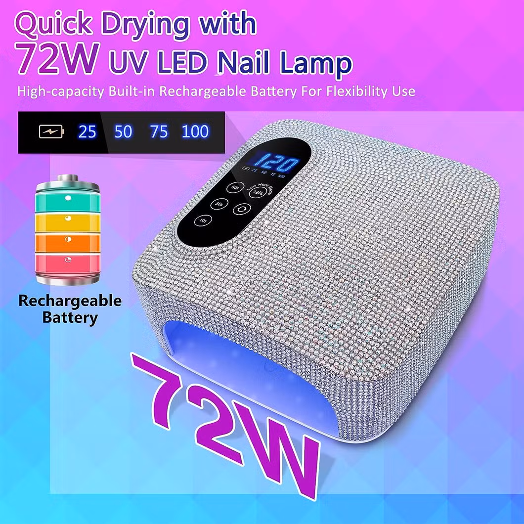Hot Sales UV LED Light Nail Dryer Rechargeable UV LED Nail Lamp