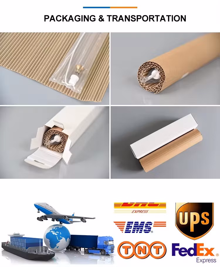 Factory Price High Power Quartz Germicidal Disinfection Lamp 365nm UV Curing Light for Printing