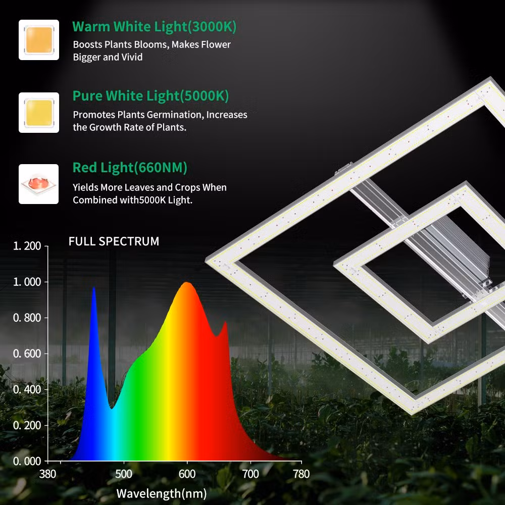 2022 New Arrival Samsung Lm301b Lm301h Full Spectrum LED Grow Plant Light with UV IR for Indoor Growing