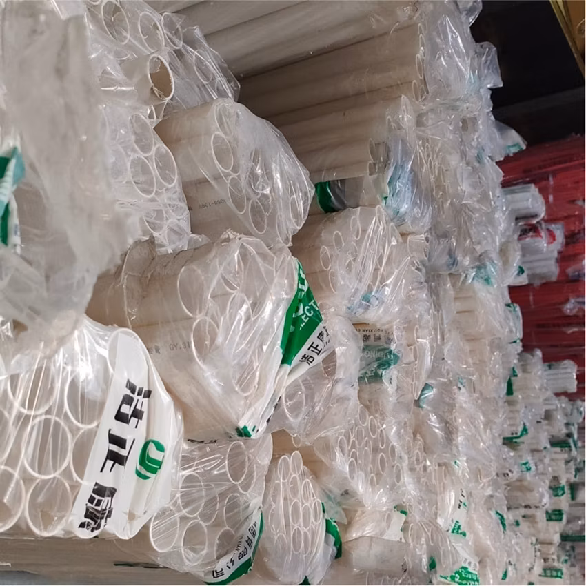 Factory Wholesale 16mm 20mm 25mm 32mm Thin Wall Electrical Conduit PVC Pipe