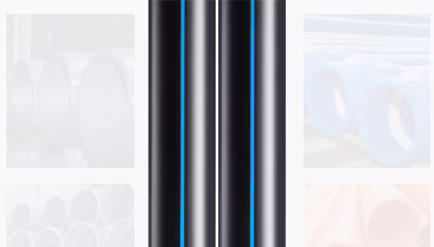 Black Pn16 PE100 HDPE Pipe with CE Certificate for Air/Gas/Oil Pipline