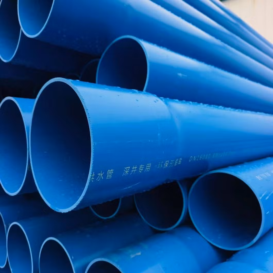 High Quality PVC-U Tee Coupling PVC Water Pipe PE Water Supply Pipe Corrugated Pipe for Water Supply
