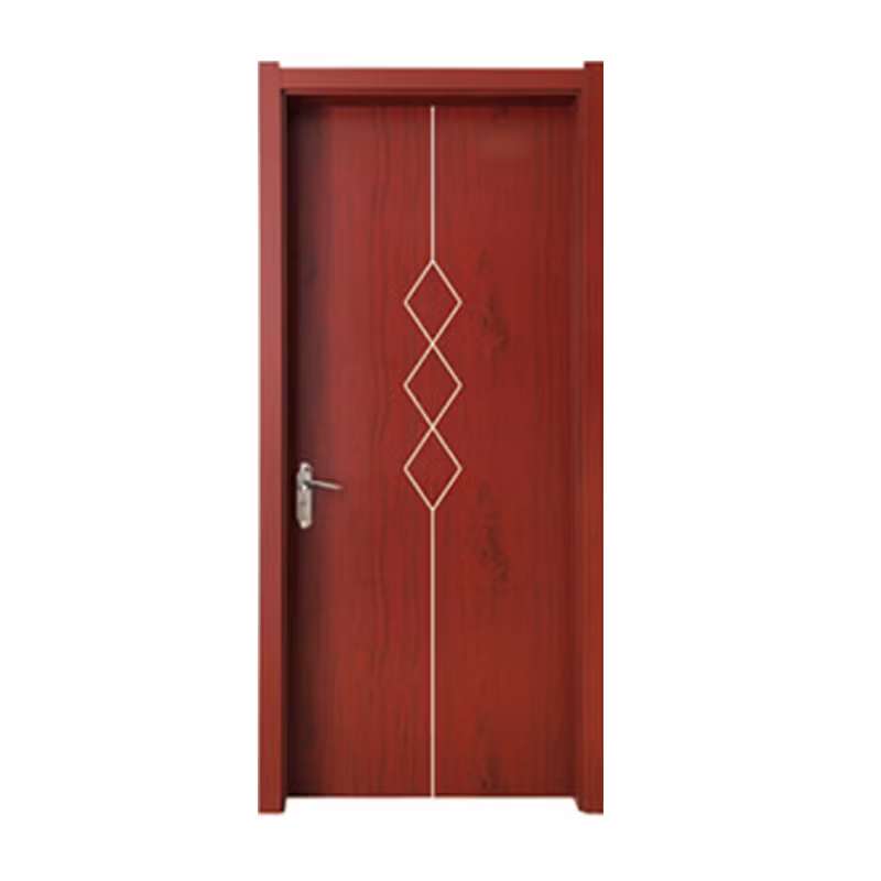 Fire Retardant PVC Laminated WPC Decorative Door Frame Line Jamb